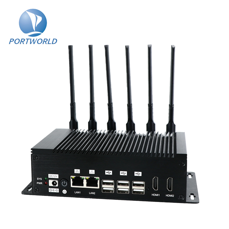 RK3288 Quad-Core Dual Lan безвентиляторный 4G/5G модуль интерфейса Mali-T764 GPU DDR 2 Гб LPDDR3 Android OS промышленный мини-ПК