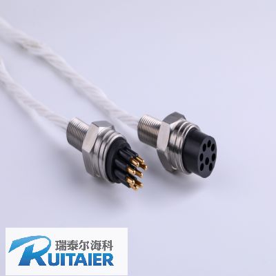Marine underwater wet plug circular 8 pin connector rov underwater connector with ISO certification