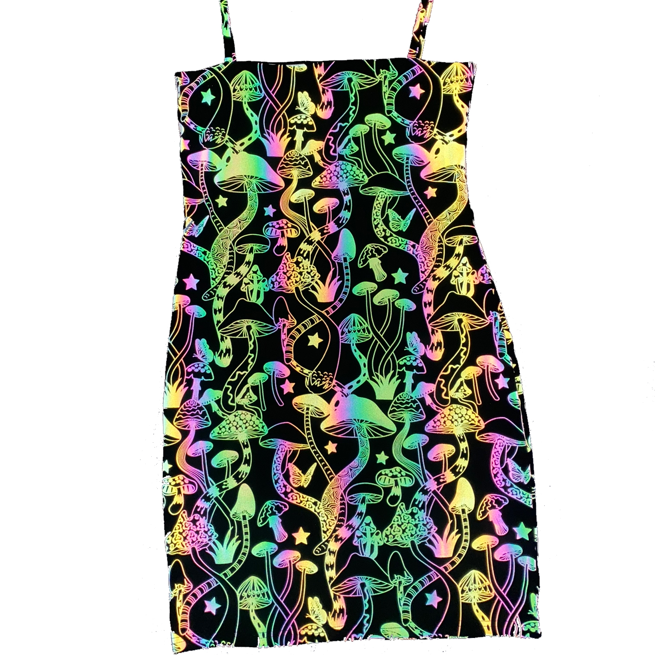 wholesale tik tok pop it girls sexy short mini skirt skater skirt reflective mushroom fabric casual dress