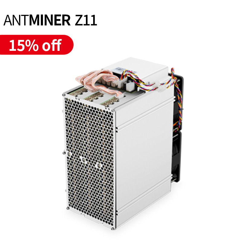 Used bitmain antminer z11 135k from bitmain mining machine 1418W