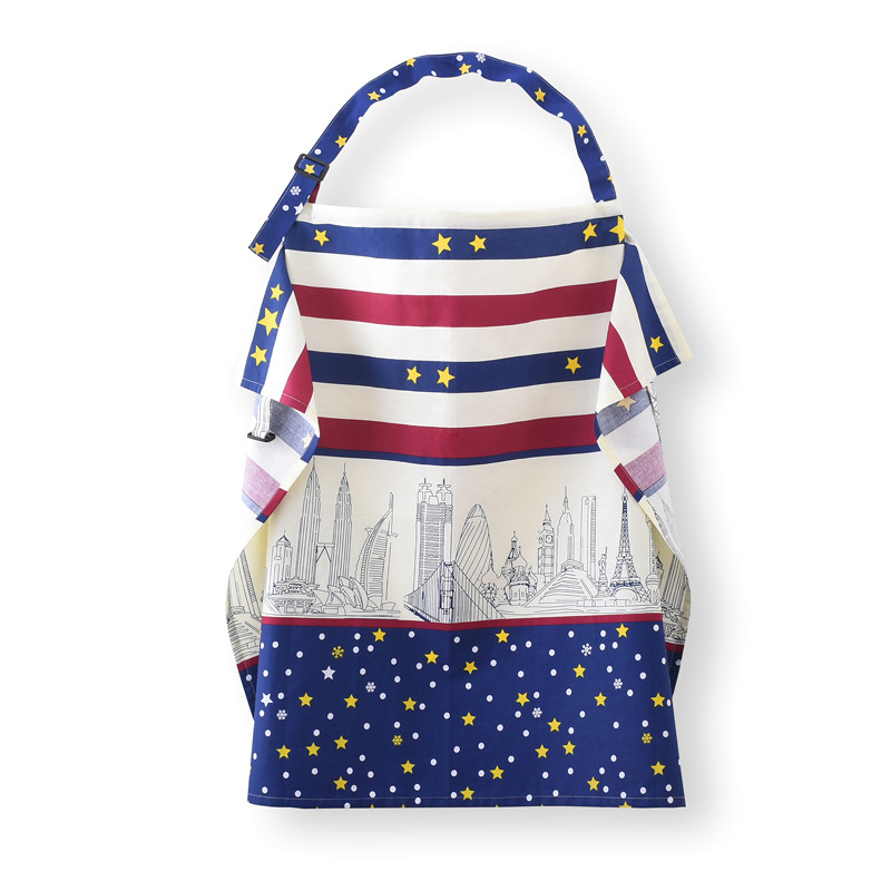 Nursing Cover Hot Sale Baby Breastfeeding Cover Cotton Carseat Cover Nursing Apron
