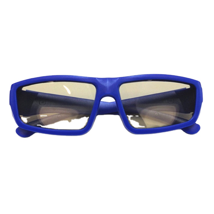 Cinema polarized 3D stereo glasses Customizable logo and glasses frame color