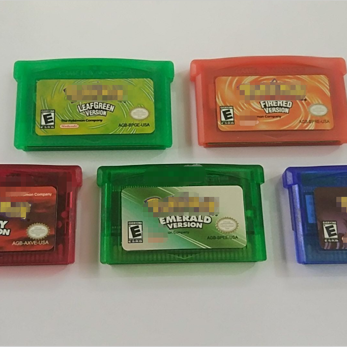 2022 популярные игры Pokemen для GBA для карт GBA