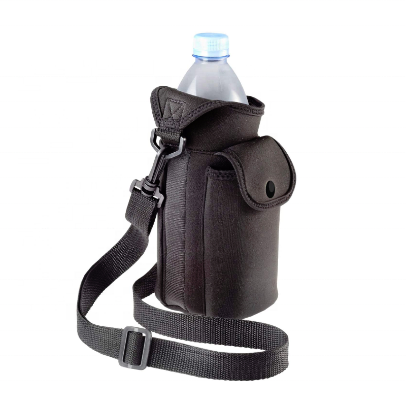 Hot Selling Neoprene Water Bottle Holder Carrier Sling with Adjustable Strap