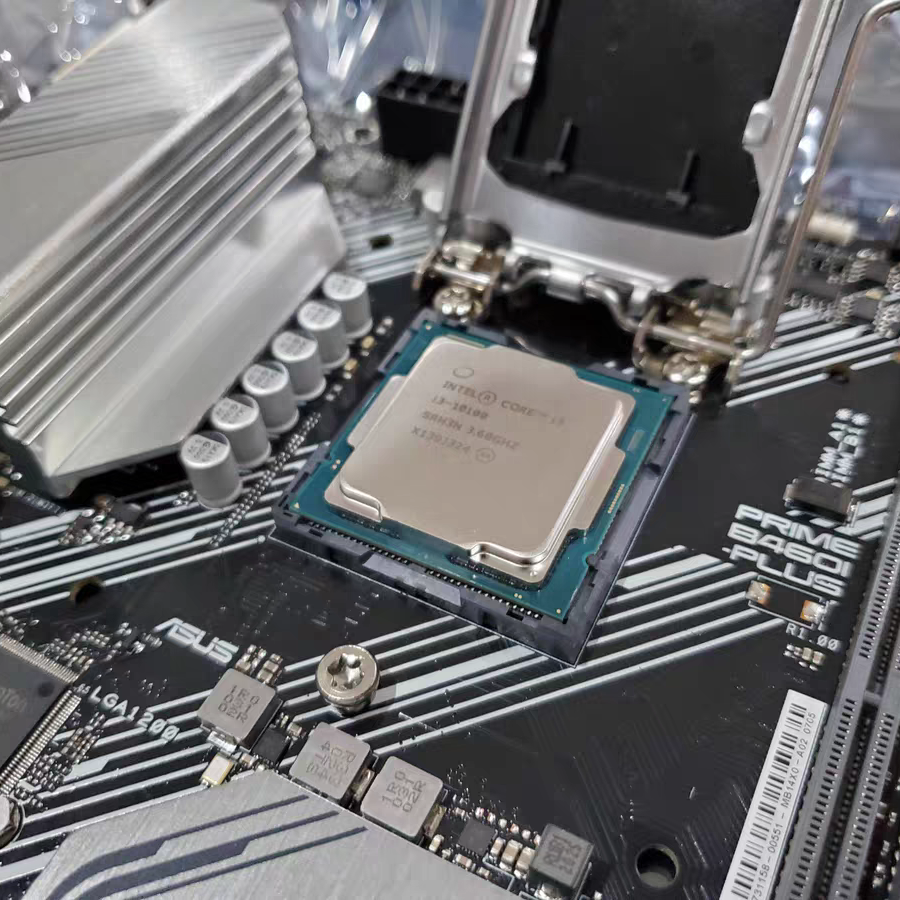 Оригинальный в колбас tel Ксеон i3-10100 Процессор 6M кэш, до 4,30 ГГц