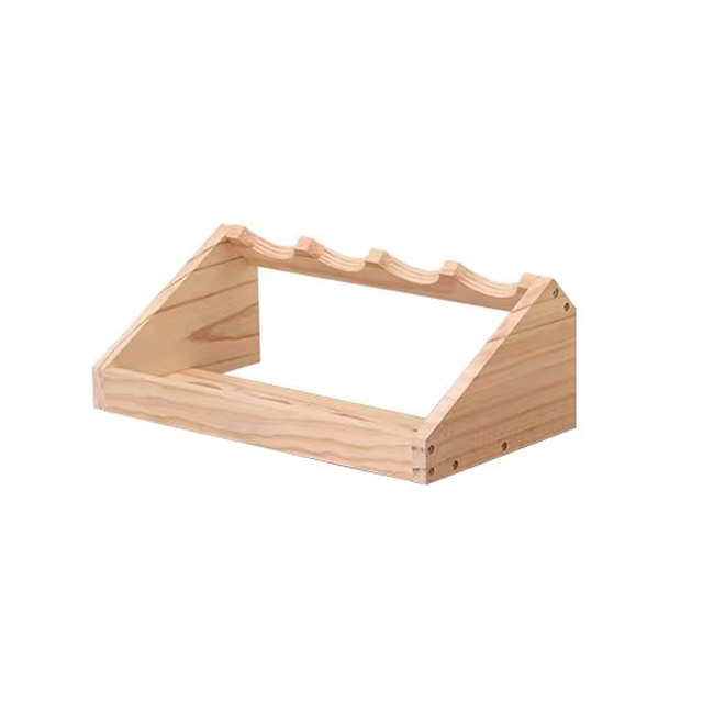 Countertop Free-Standing Wooden Wine Rack for home/ bar usage