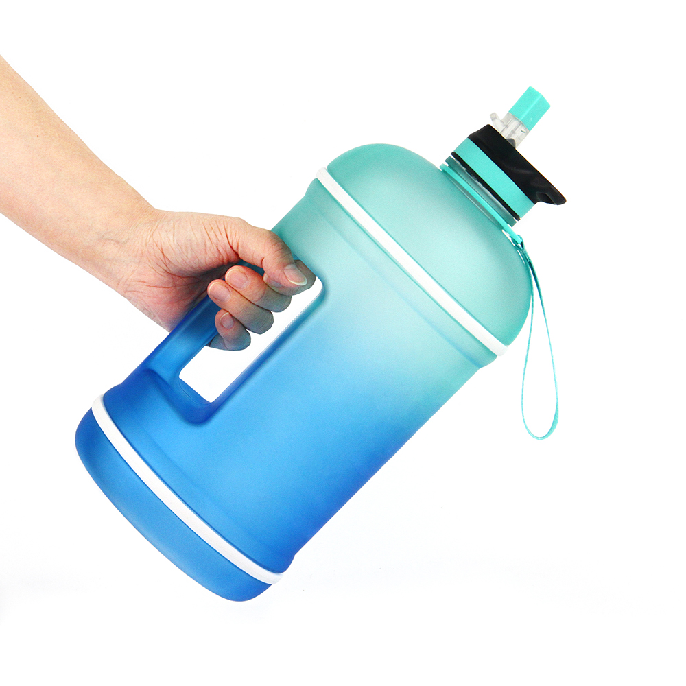 1 галлон BPA БЕСПЛАТНО пластиковый акциз для спортзала бутылка для воды