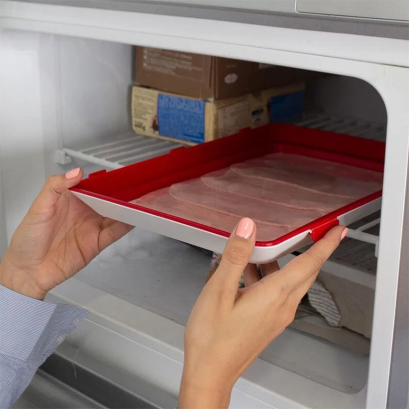 Комплект из 2 предметов, Прямая поставка для хранения пищевых продуктов, еды, растительное фрукты вакуумный сохранение хранения свежих сохранения лоток для инструментов умный лоток