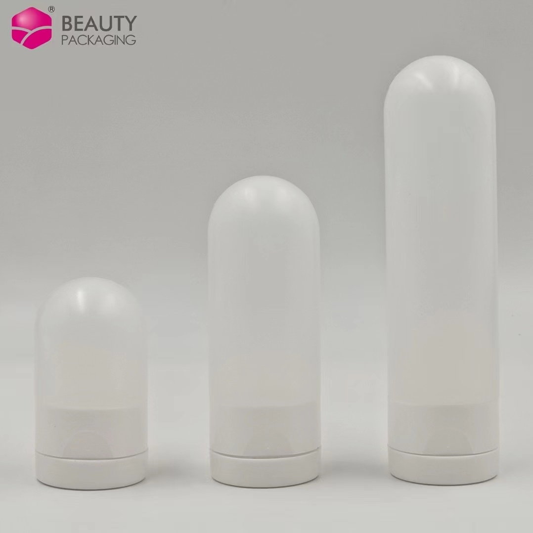 Skin Care 30ml 60ml 100ml PE Facial Cleanser Squeeze Bottle Empty Soft Cosmetic Tube Container