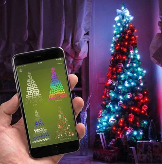 2021 Hot Sale RGB Smart Indoor String light Christmas Waterproof LED bulb Outdoor Decoration