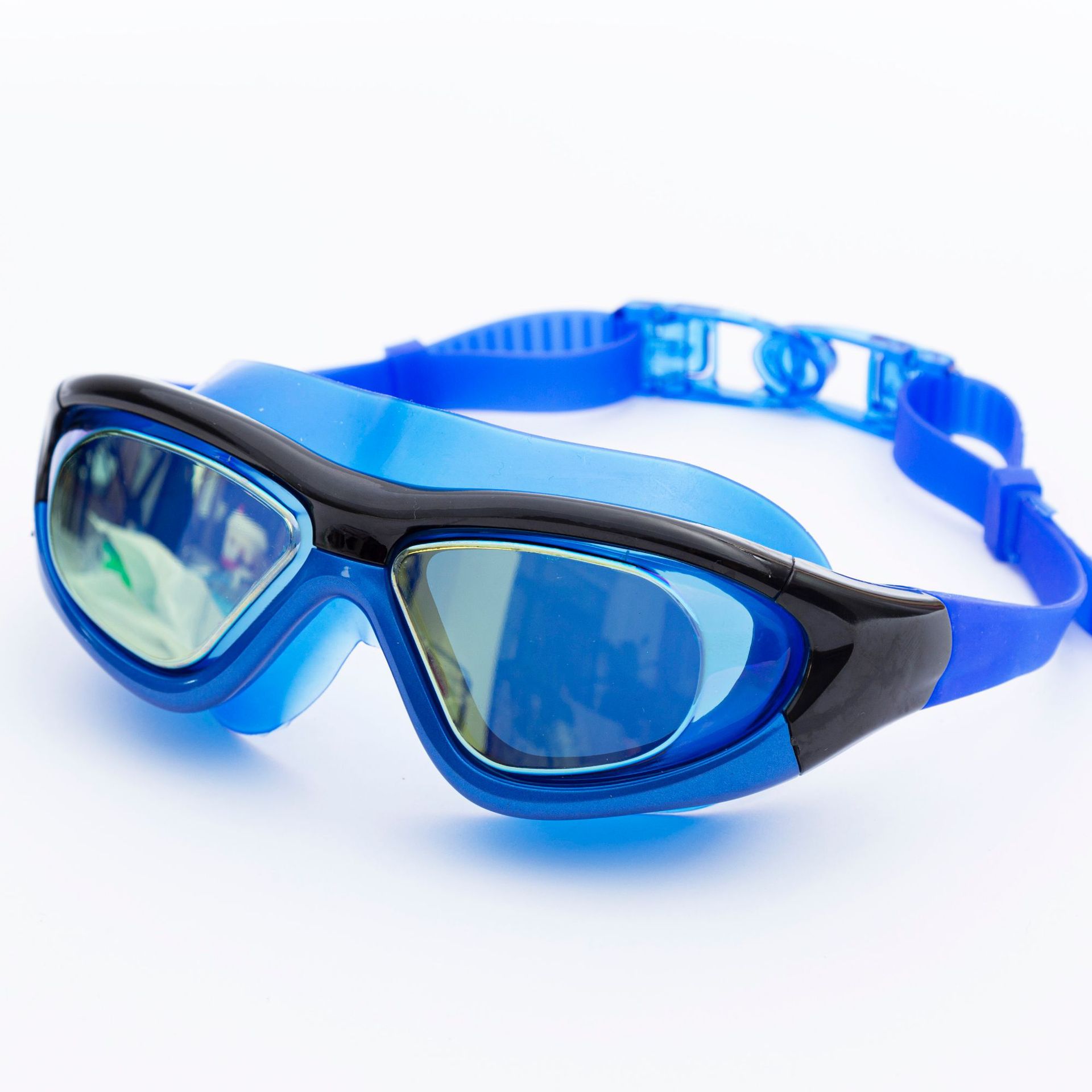 Swimming Goggles Adult Swimming Glasses Box With Anti Fog Anti Uv Electroplating Flat Dropshipping