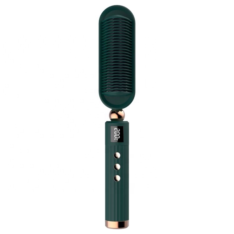 Unice Private Label Hair Blow Dryer Permanent Fast Hair Straightening Hot Air Brush Hot Comb Electric Hair Straightener Comb