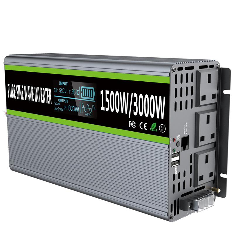 1500w 12v 220v ups инвертор немодулированного синусоидального сигнала