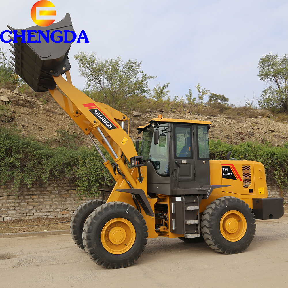Top 936 966F Used Good Condition Backhoe Wheel Skid Steer Loader Loaders