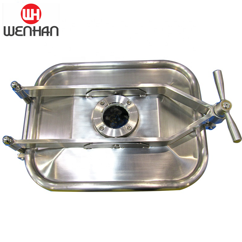 Wenhan санитарная нержавеющая сталь 304 316L резервуар под давлением manway