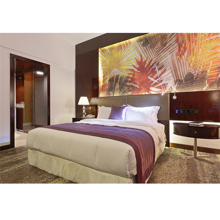 Custom made classical hotel bedroom sets furniture modern guest room set furniture for hotels interior