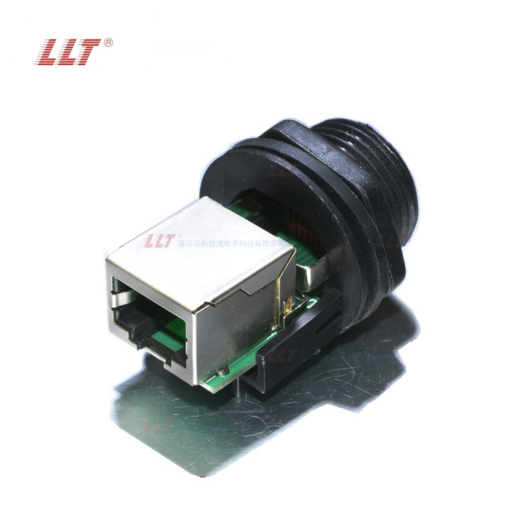 Разъем CAT 5E CAT 6 RJ45 IP67 сигнальная розетка для Ethernet водонепроницаемый разъем