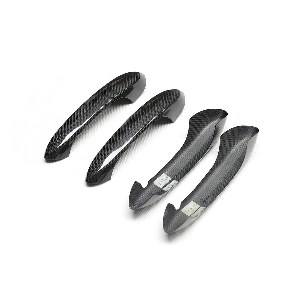 Для BMW G20 G30 G15 F40 F95 F90 Углеродного Волокна Дверной замок ручки крышки верхний слой 4 шт./компл. внешние двери дверные ручки протектор Накладка для Toyota