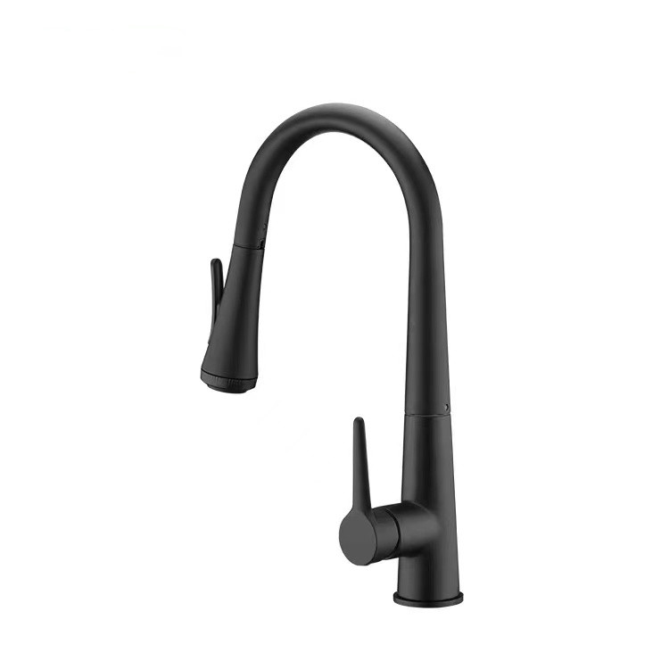 Chinese factory modern kitchen pull-down dish basin faucet