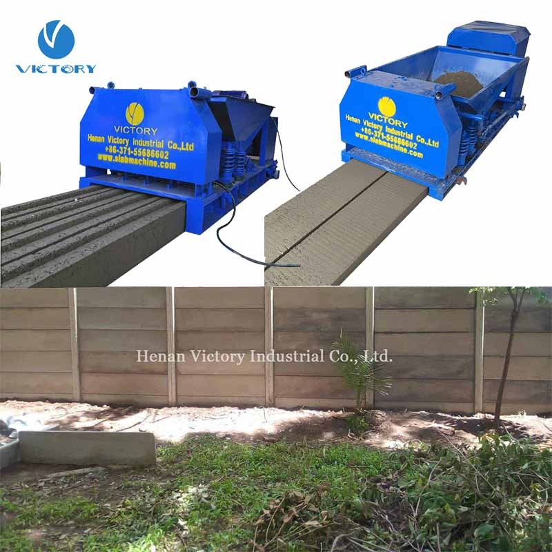 Prestressed concrete hollow slab forming machine floor machine floor extruder