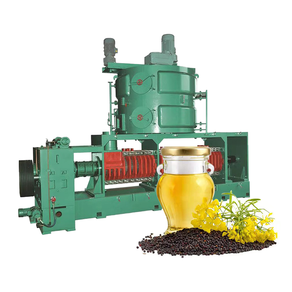 Simple Operation 280 300T/D Sunflower Seed Oil Press Machine Coconut Oil Press 2 in 1 Pre Press Equipment