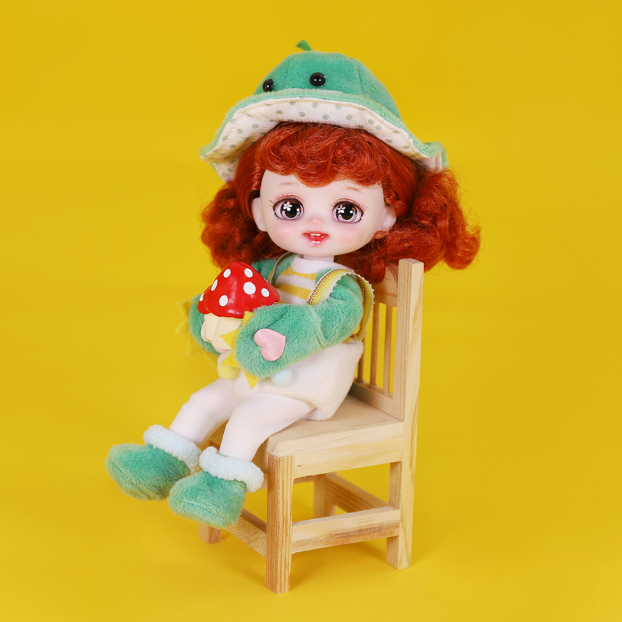 Мини кукла динозавр новый ребенок 1/8 BJD Кукла 16 см шарнирное тело кукла BJD для оптовой продажи