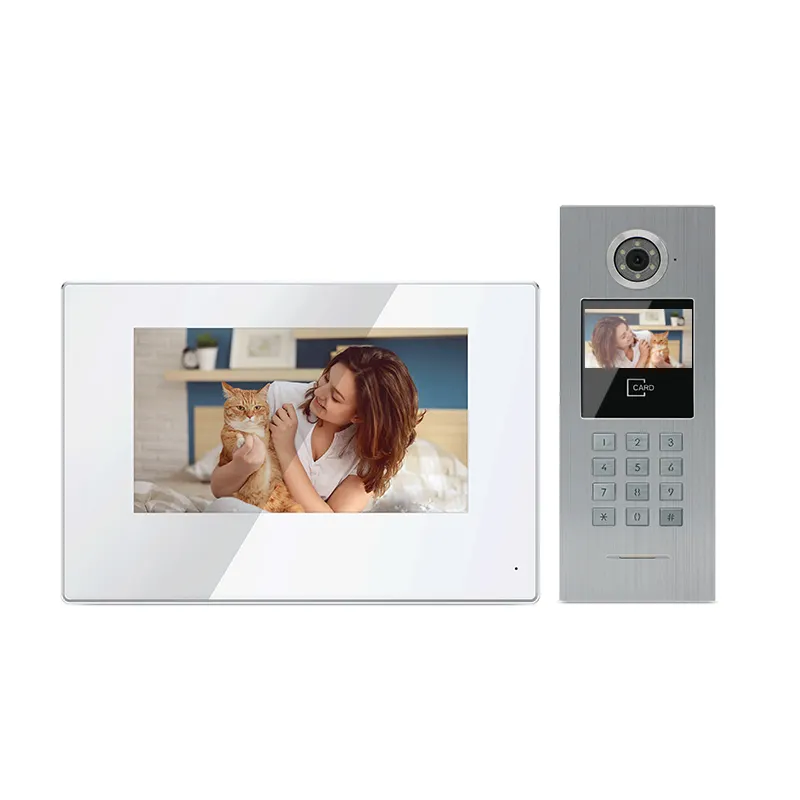 HD ip video doorbell intercom system for door ring