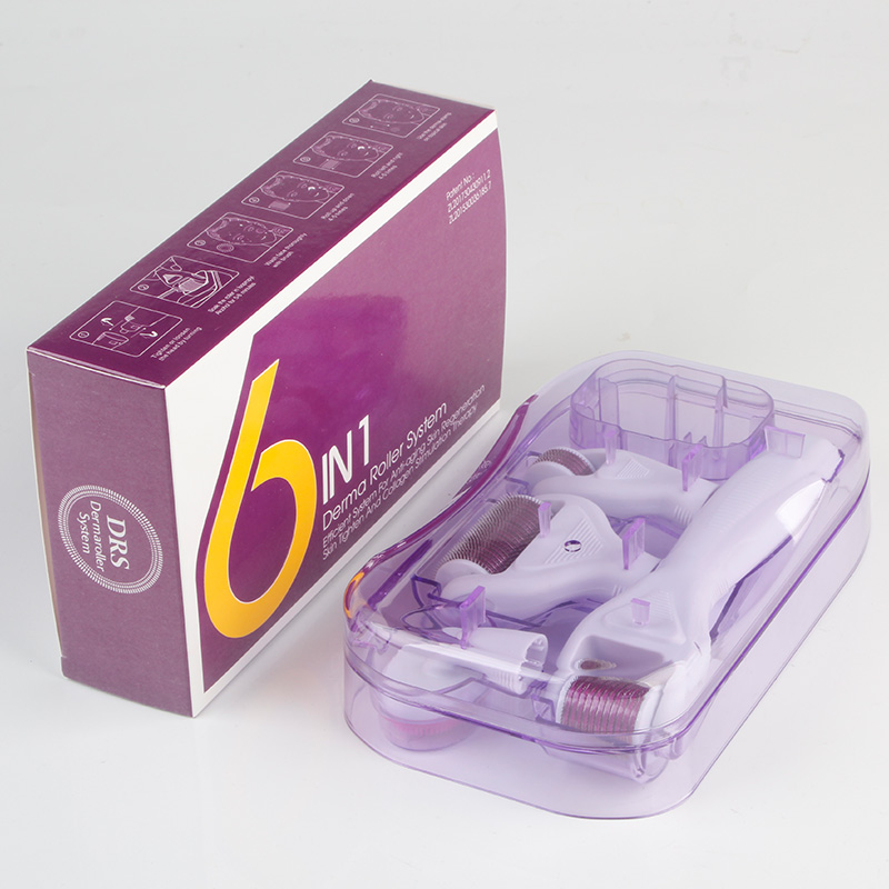 Роллер Derma 6 в 1, роллер для роста волос