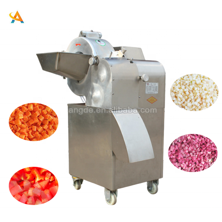 Automatic carrot dicer machine/onion cube cutting machine/vegetable fruit dicing machine Vegetable slicer