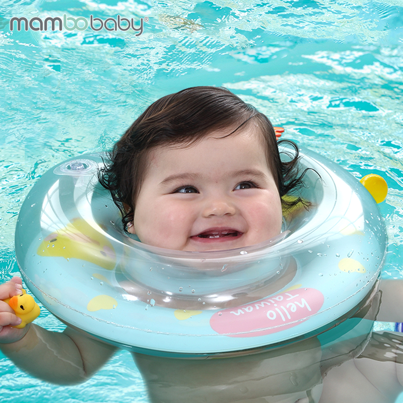 Mambobaby надувные детские плавательные шейные кольца mambo Плавающий поплавок плавающий бассейн для воды детский спа для младенцев детей