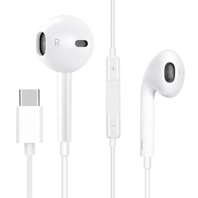 Самый дешевый проводной TYPE-C имитации IC USB C 3Ft кабель наушники гарнитура громкой связи Bluetooth гарнитура наушники для huawei oppo vivo китай телефоны