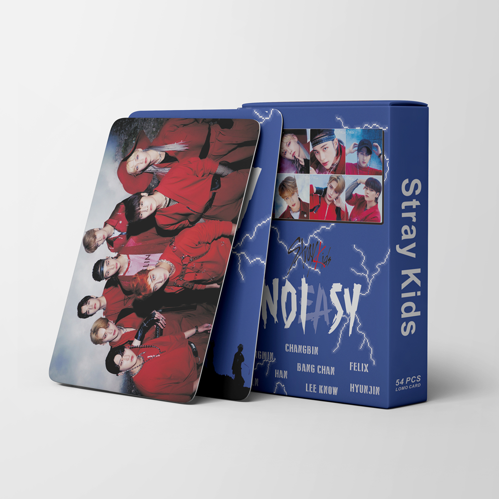 Wholesale Kpop Idol 54pcs/box 2022 Stray Kids NOEASY Photo Card Lomo Card