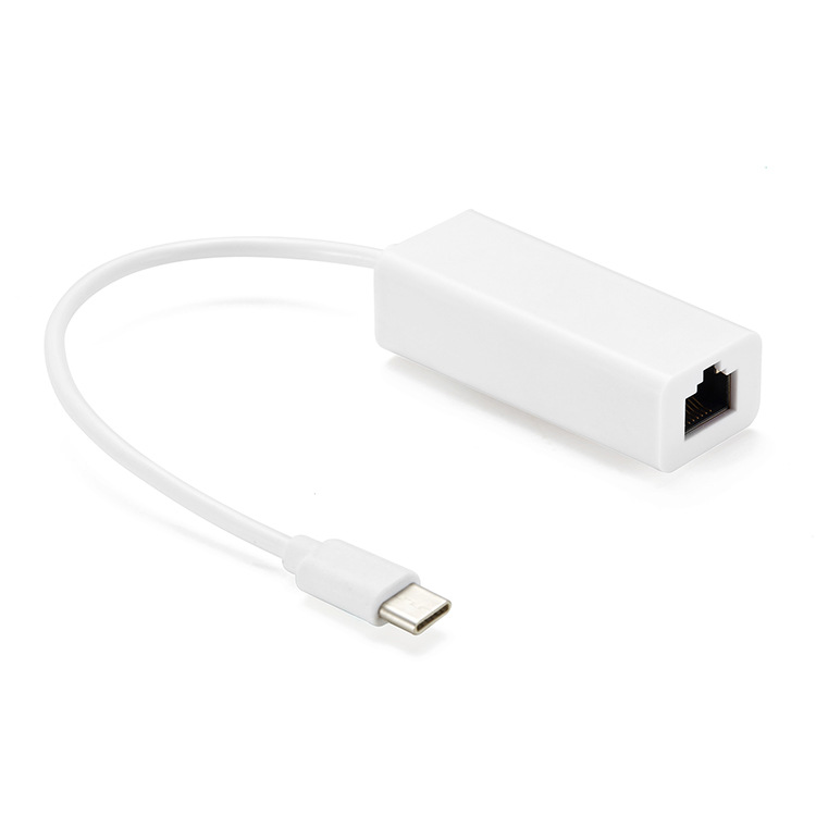 Сетевой адаптер RJ45 из АБС-пластика с разъемами типа C и 1000M, Lan-карта