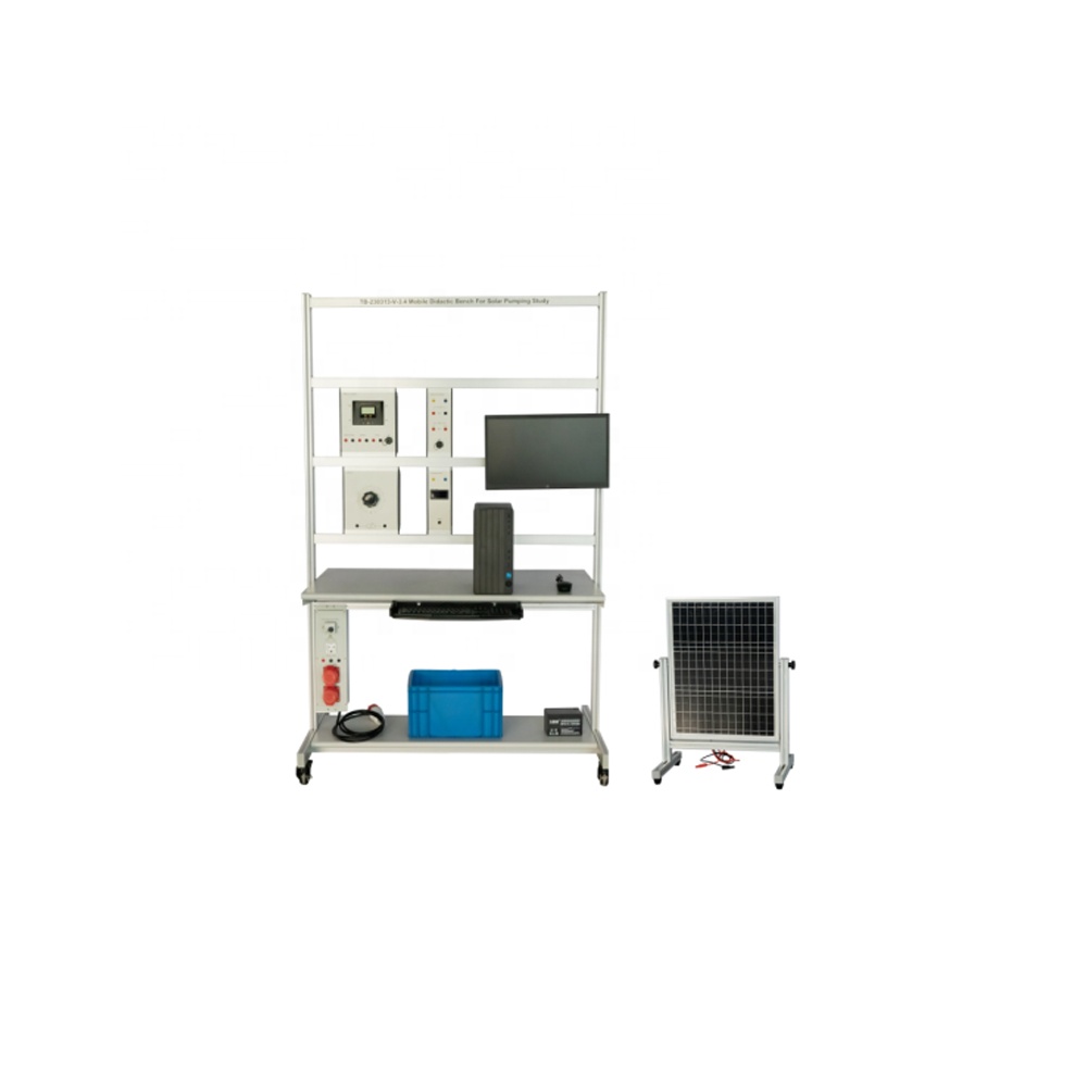 Mobile Didactic Bench For Solar Pumping Study didactic equipment Renewable Training System
