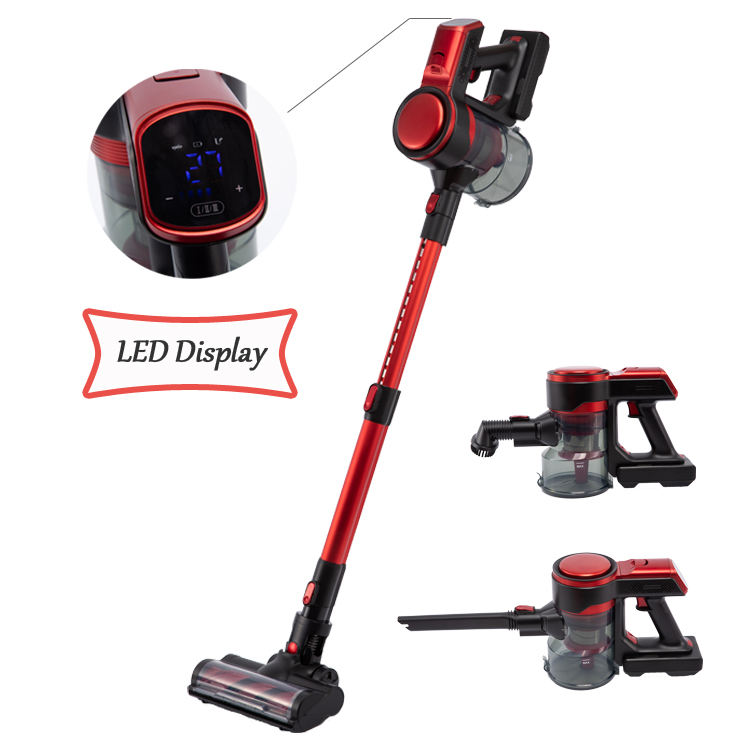 2021 new cordless vacuum cleaner with led display