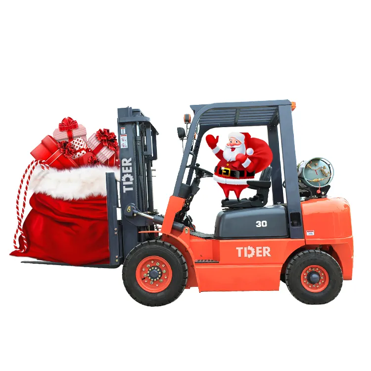 TIDER Low energy consumption propane forklifts fork lift lpg 2.5 ton 3 ton 5 ton gasoline lpg forklift price with EPA engine
