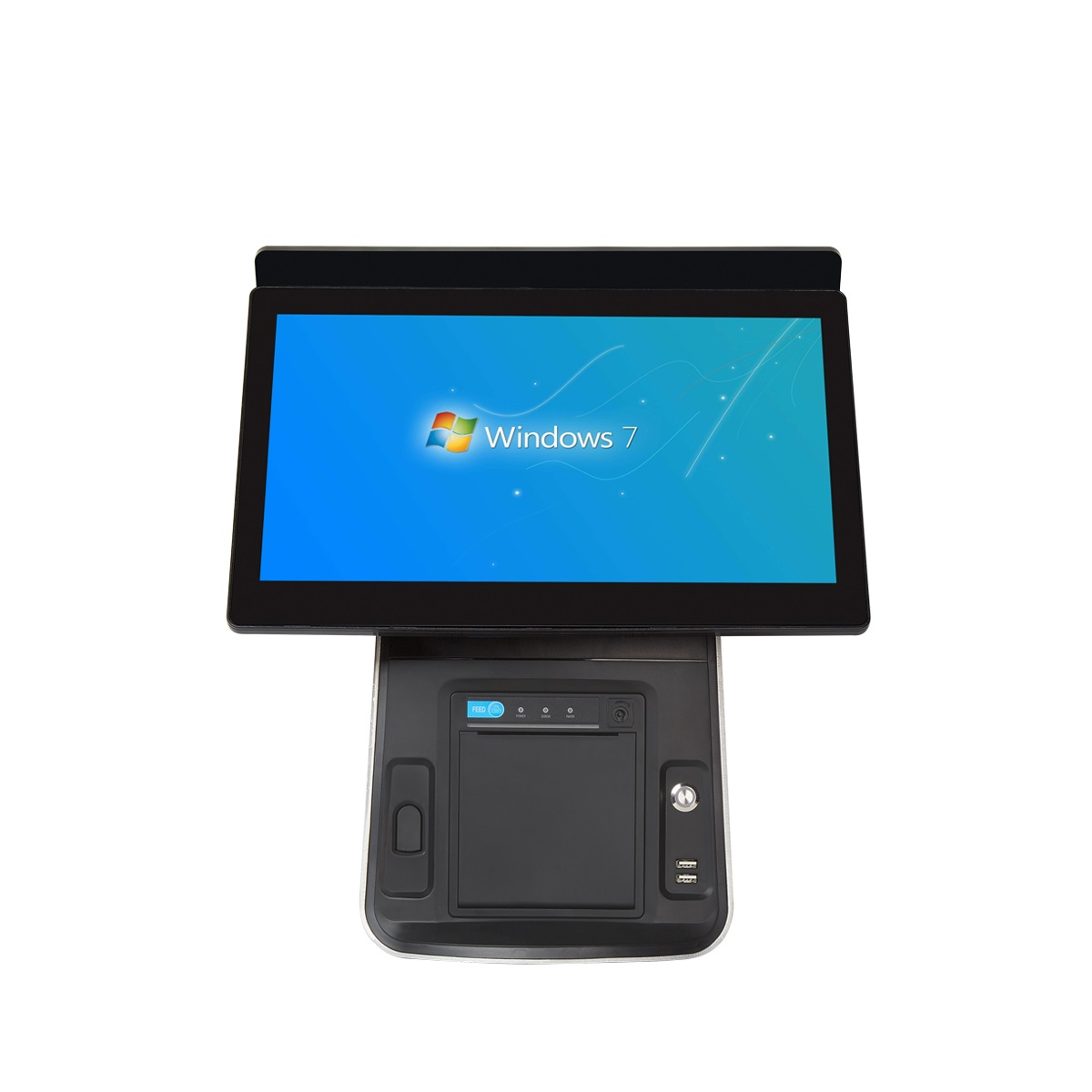 Hspos I3 Dual Screen Pos 4G 64Ssd Pos с 58 мм принтером R19-2