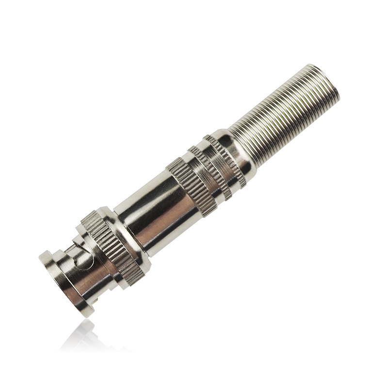 Коаксиальные разъемы BNC, коаксиальные разъемы RG59 RG6 с позолоченным винтом, латунный адаптер для систем видеонаблюдения и домашней безопасности