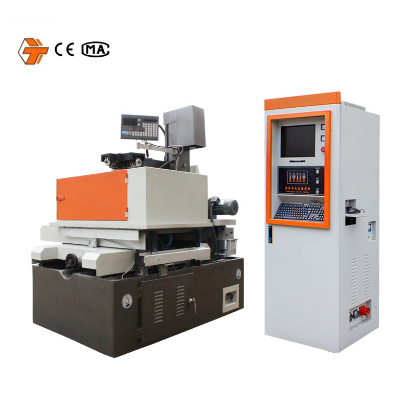 DK7745 экономичный 5 оси быстрая dk77 ЧПУ проволочно-вырезной станок Edm машины для обработки металла