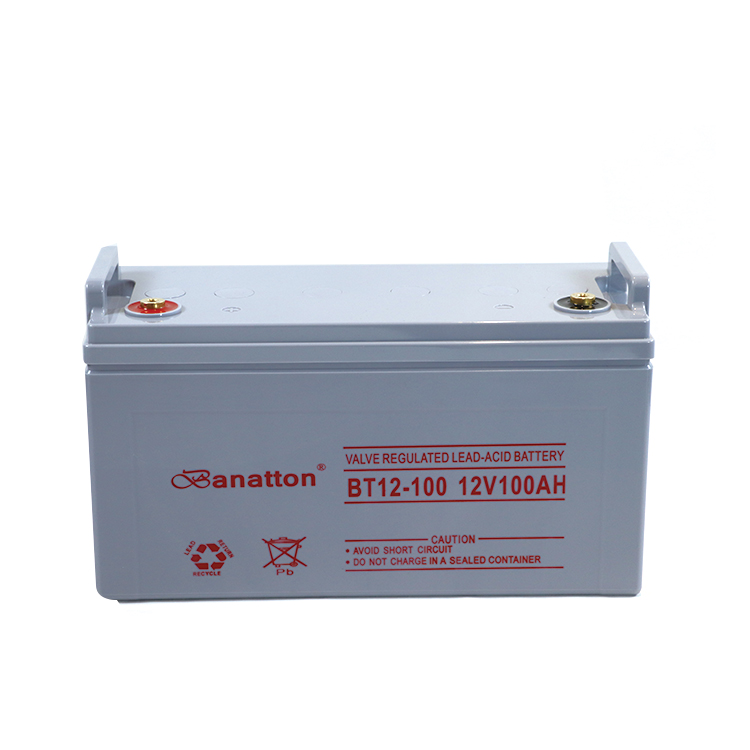 Banatton акумуляторная батарея 12V 100AH солнечная батарея Solares Accu Pil Cellule Solaire solarbatterie Baterai свинцово-кислотный аккумулятор Opzs ОПП Кери