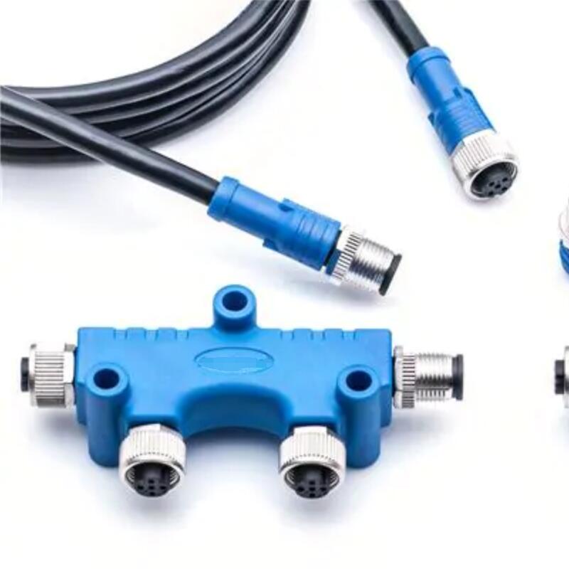 Сетевой кабель M12 NMEA 2000, комплект сигналов, сплиттер NMEA 2000, коннектор