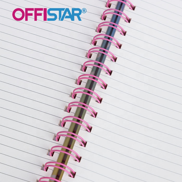 Custom Made Spiral Note Book A4 Factory Wholesale College Rule Spiral Note Book