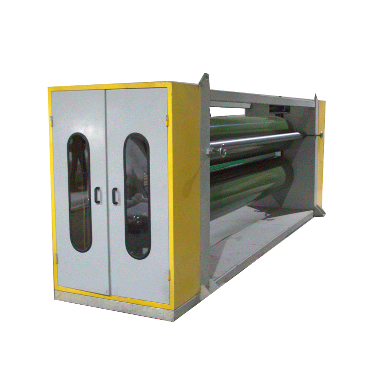 high quality non woven textile fabric automatic two rollers hot calender machine