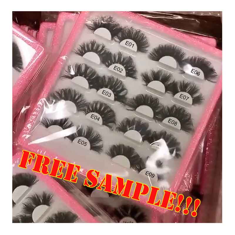 25mm Mink Eyelash Fluffy 3d Mink Lashes Wholesale Eyelashes fluffy mink eyelash vendor