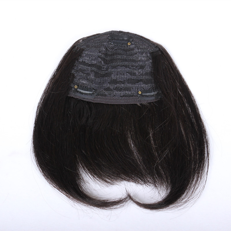 4*3 6 Inch 100% Virgin Chinese Human Hair Pieces Bang