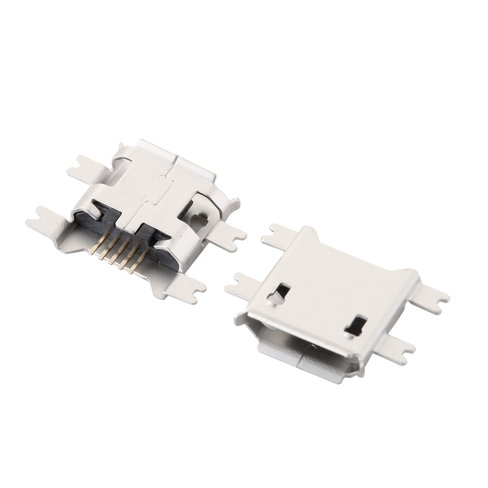 Micro USB socket MK5P USB microphone 5p sink plate 1.17 broken plate patch curling