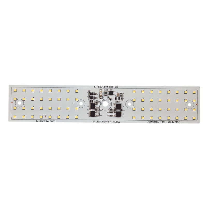 Высокое качество 50 Вт 110lm/W Ra 80 ac 220V DOB водителя СИД Модуль pcb pcba модуль для светодиодного уличного фонаря