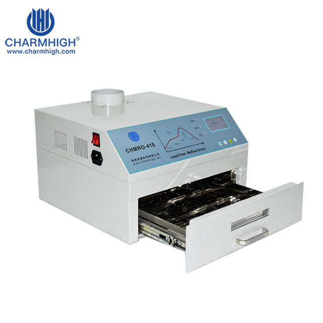 Discount 2500w Mini Reflow Oven BRTRO-420 300*300mm Hot air / Infrared BGA SMD SMT Rework Station