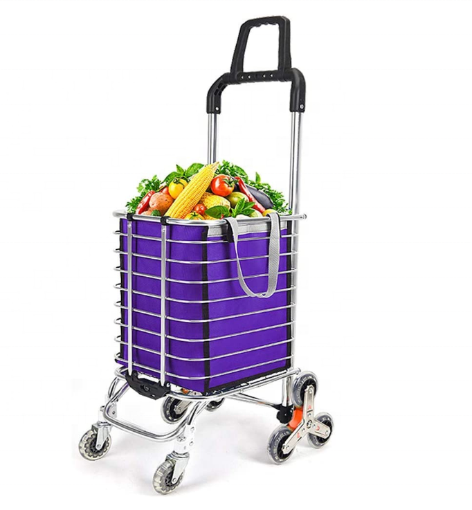 Портативный складной продуктовый утилита легкий для скалолазания лестницы корзина для покупок