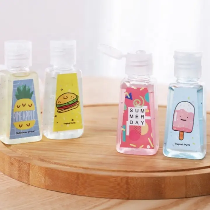 Oem Private Label Waterless for Kids 50ml 100Ml 500ml Bottle No Wash Liquid Hand Gel